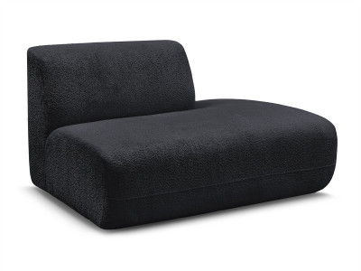 Chauffeuse bout de canapé pour canapé modulable ANDA tissu chenille