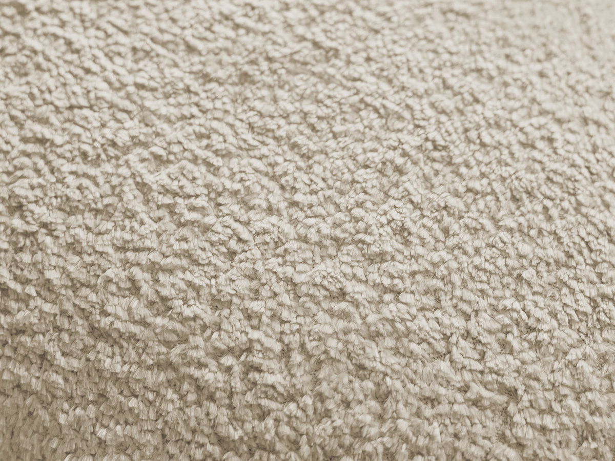 Chauffeuse bout de canapé pour canapé modulable ANDA tissu chenille