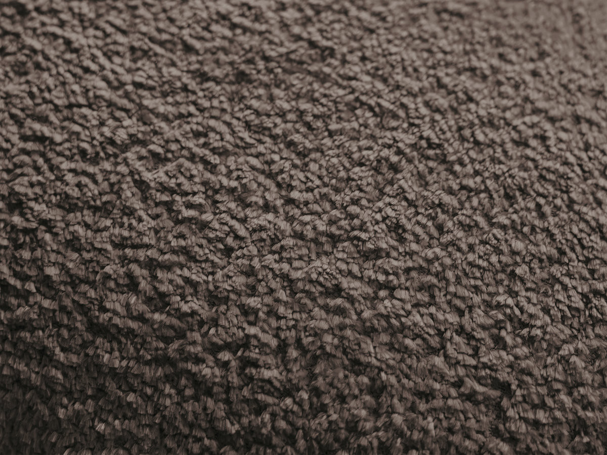 Chauffeuse bout de canapé pour canapé modulable ANDA tissu chenille