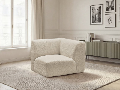 Petit angle pour canapé modulable ANDA tissu chenille
