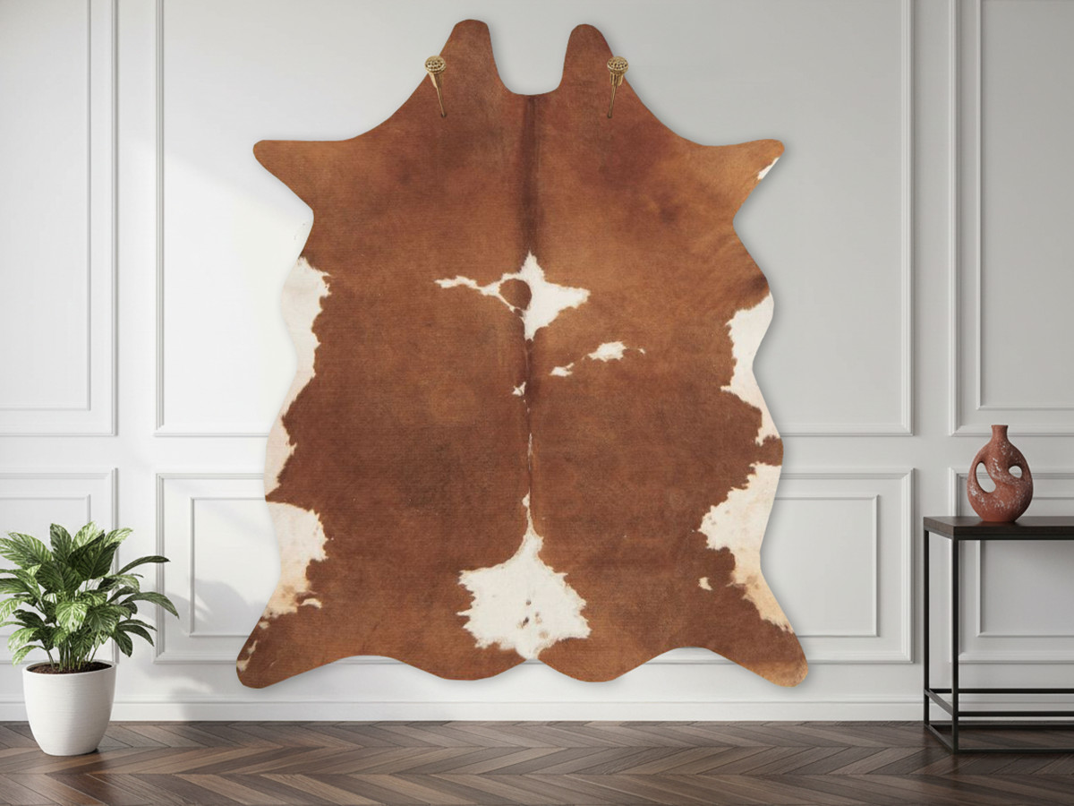 Tapis effet peau de bête SALLY motif vache Tapis effet peau de bête SALLY motif vache