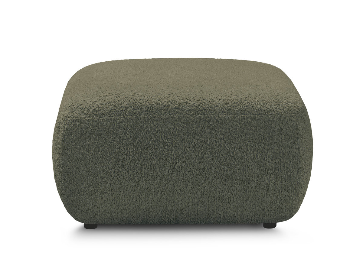 Pouf MONTAIGNE tissu bouclette