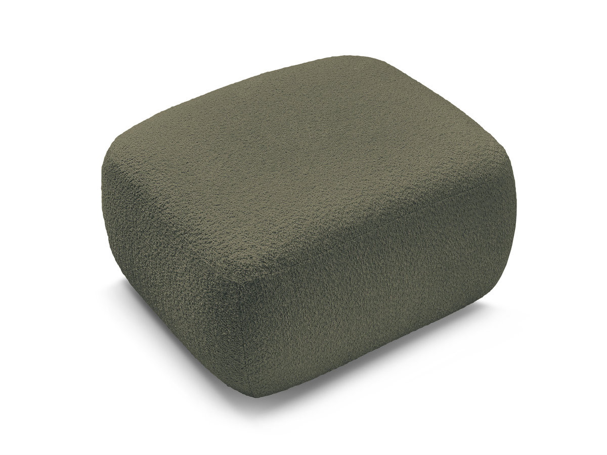 Pouf MONTAIGNE tissu bouclette