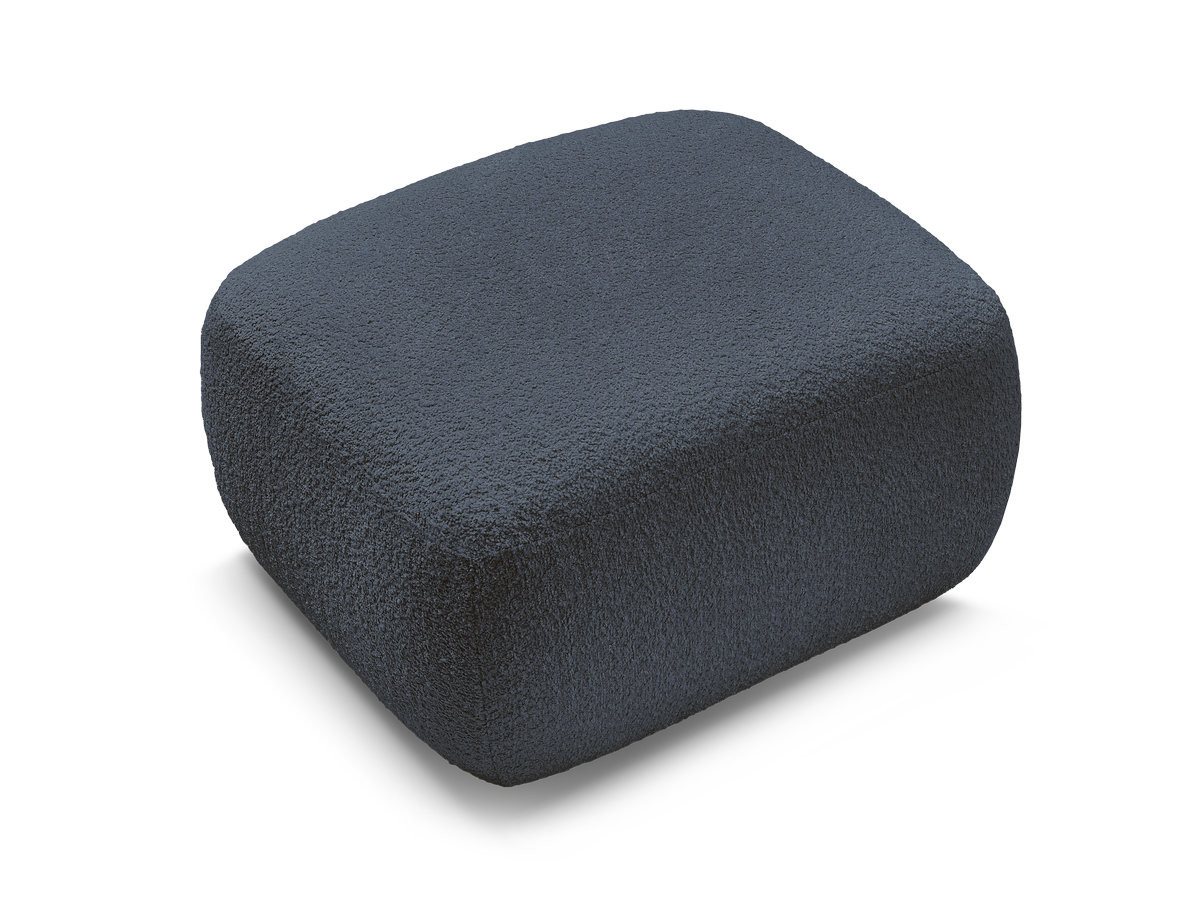 Pouf MONTAIGNE tissu bouclette