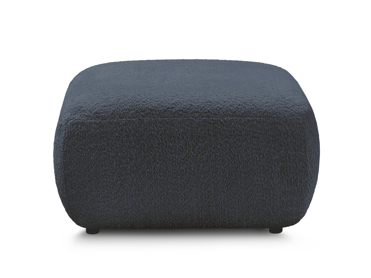Pouf MONTAIGNE tissu bouclette