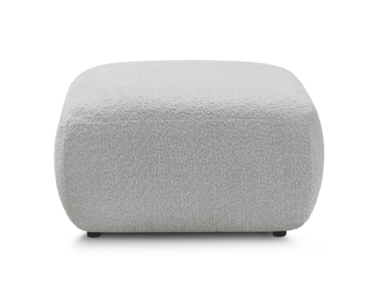 Pouf MONTAIGNE tissu bouclette