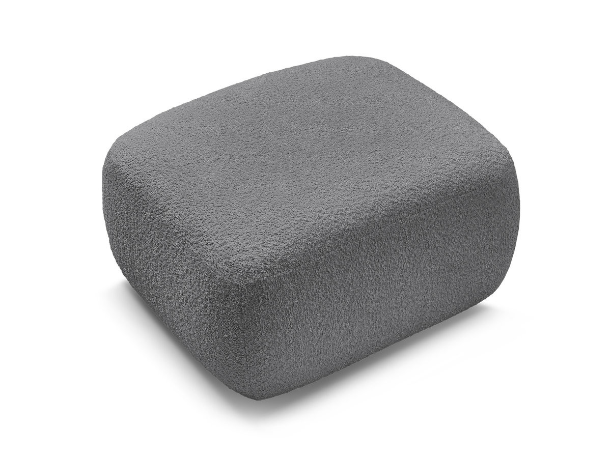 Pouf MONTAIGNE tissu bouclette