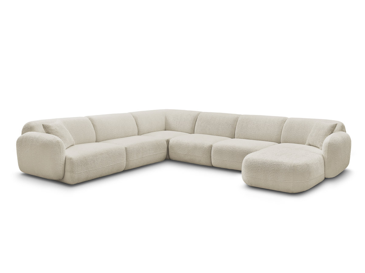 Canapé panoramique fixe modulable ANDA avec 1 mrdn, 3 chfs 1 place sans accoudoir, 1 chf 1 place avec accoudoir, 1 petit angle Canapé panoramique fixe modulable ANDA avec 1 mrdn, 3 chfs 1 place sans accoudoir, 1 chf 1 place avec accoudoir, 1 petit angle