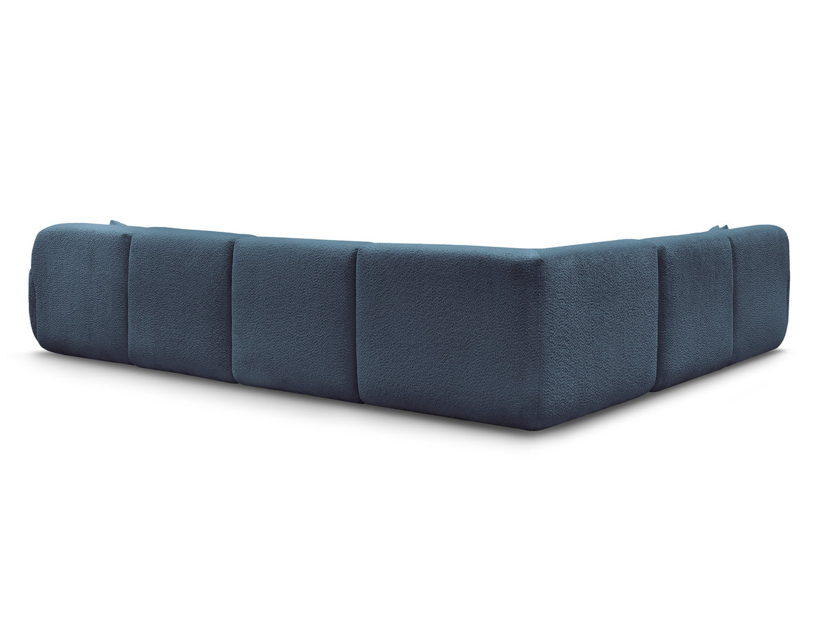 Canapé panoramique fixe modulable ANDA avec 1 méridienne, 2 chauffeuses et 1 petit angle