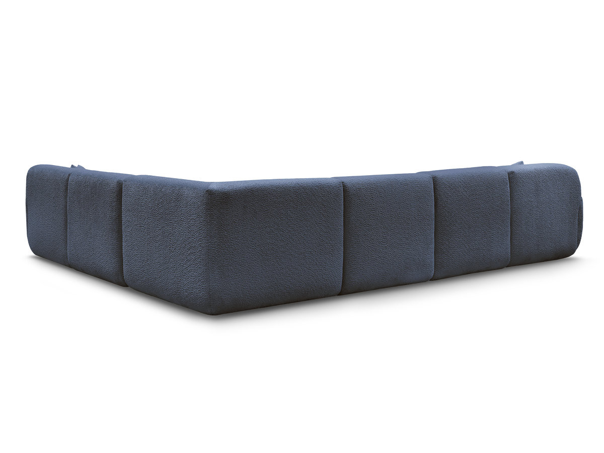 Canapé panoramique fixe modulable ANDA avec 1 méridienne, 2 chauffeuses et 1 petit angle