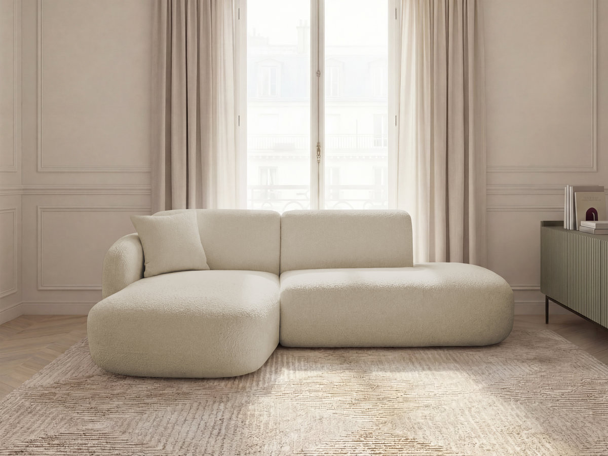 Canapé d'angle modulable ANDA beige — vue 4