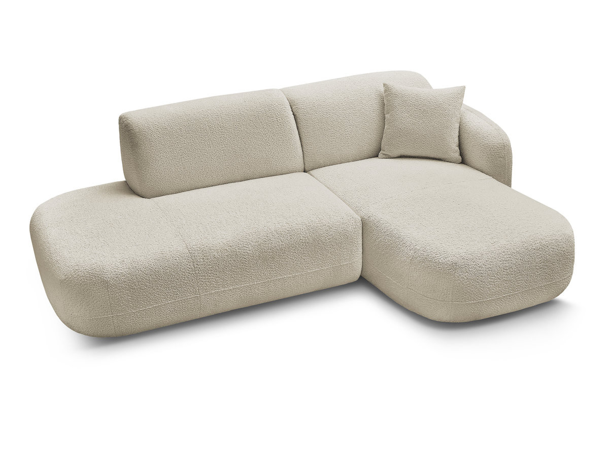 ANDA modulaire hoekbank met vaste hoek, 1 chaise longue en 1 fauteuil.