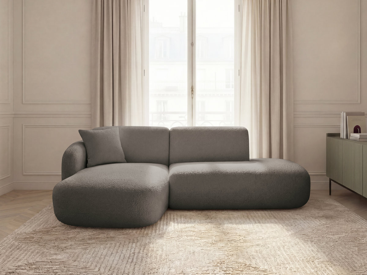 Canapé d'angle modulable ANDA taupe — vue 4