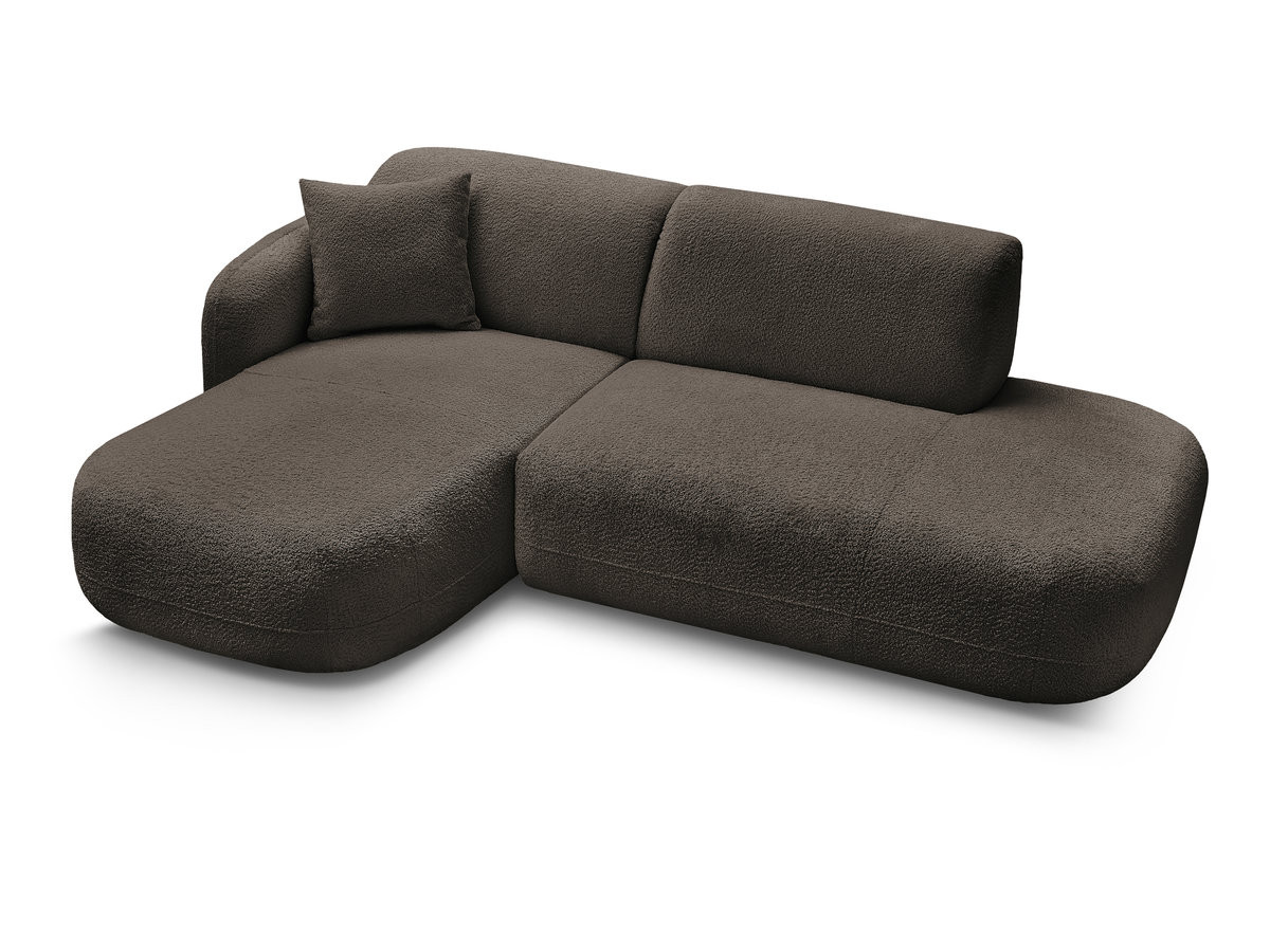 ANDA modulaire hoekbank met vaste hoek, 1 chaise longue en 1 fauteuil.