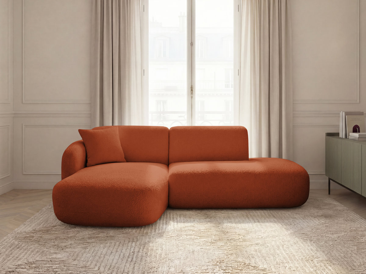 Canapé d'angle modulable ANDA orange — vue 4