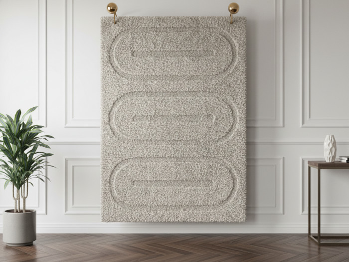 Tapis LEON motif abstrait