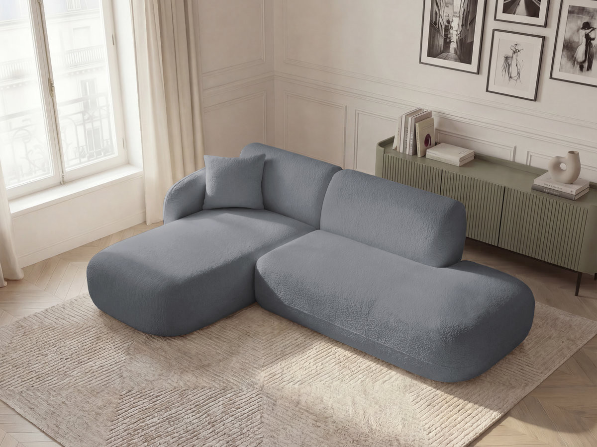 Canapé d'angle modulable ANDA gris — vue 5