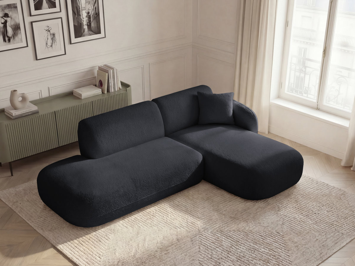 ANDA modulaire hoekbank met vaste hoek, 1 chaise longue en 1 fauteuil.
