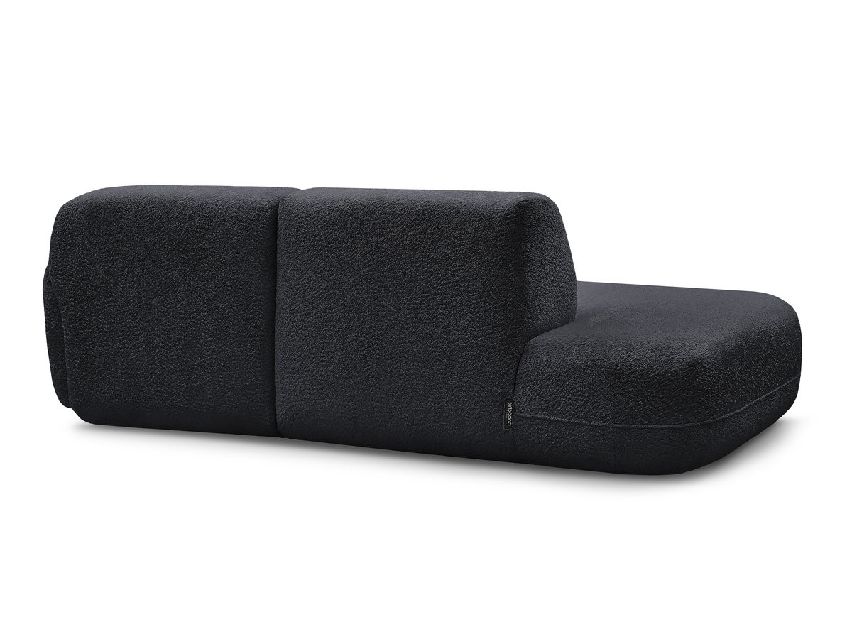 ANDA modulaire hoekbank met vaste hoek, 1 chaise longue en 1 fauteuil.