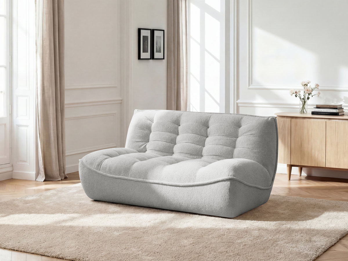 Chauffeuse 2 places pour canapé modulable SERENA tissu chiné