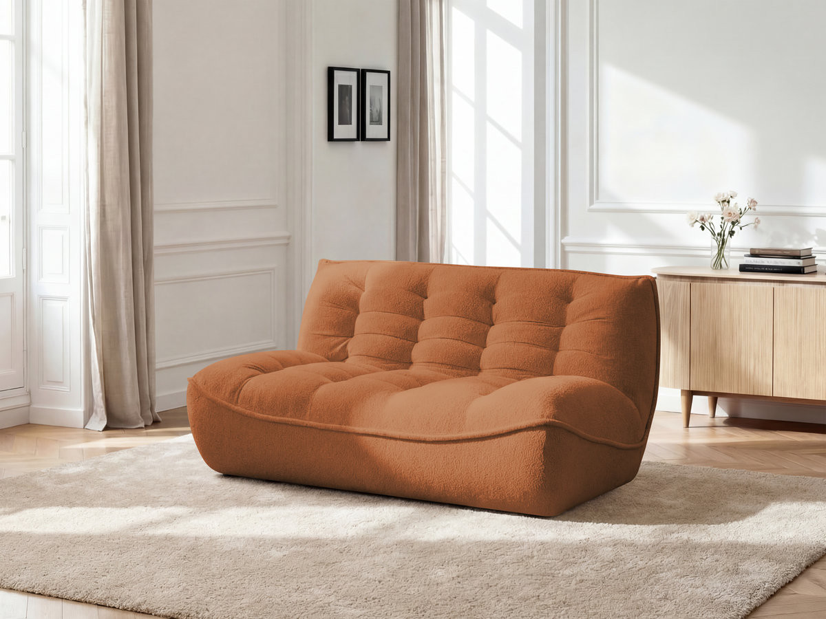 Chauffeuse 2 places pour canapé modulable SERENA tissu chiné