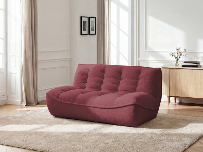 Chauffeuse 2 places pour canapé modulable SERENA tissu chiné