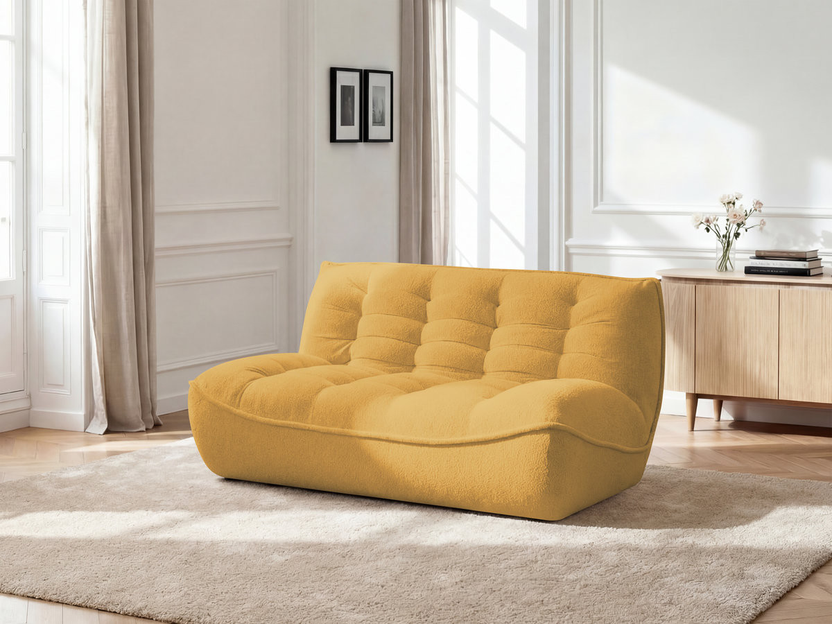 Chauffeuse 2 places pour canapé modulable SERENA tissu chiné