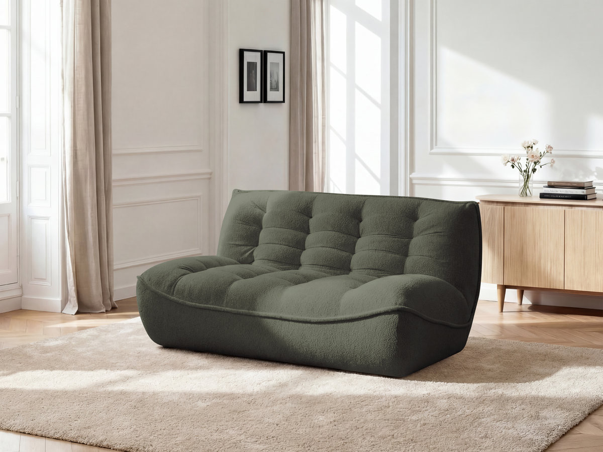 Chauffeuse 2 places pour canapé modulable SERENA tissu chiné