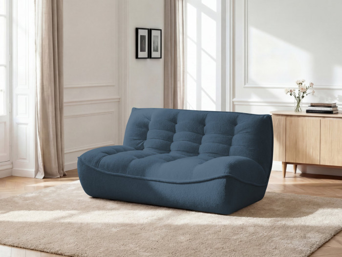 Chauffeuse 2 places pour canapé modulable SERENA tissu chiné