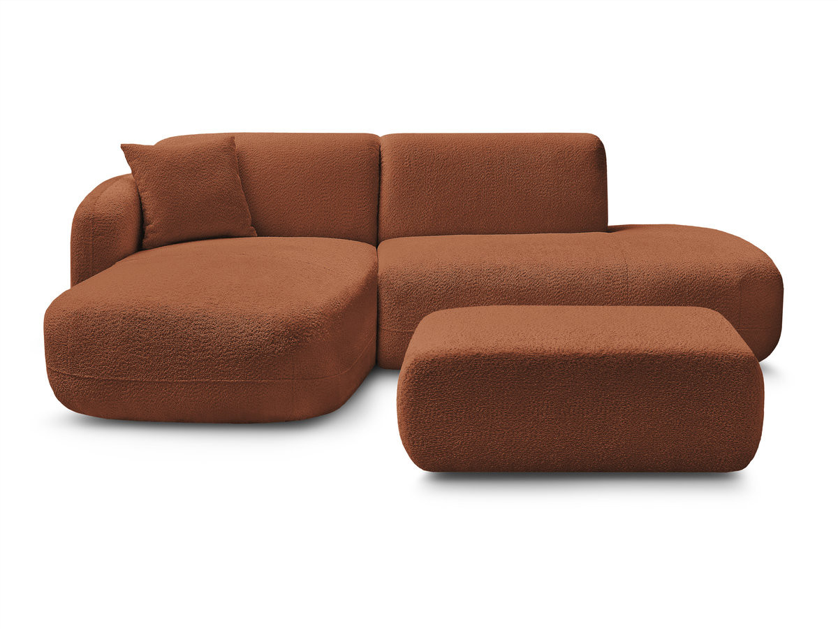 Canapé d'angle modulable ANDA orange — vue 6