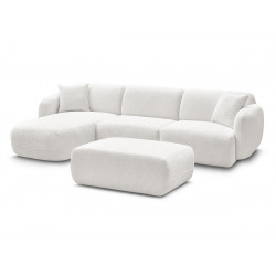 Angle fixe + pouf
