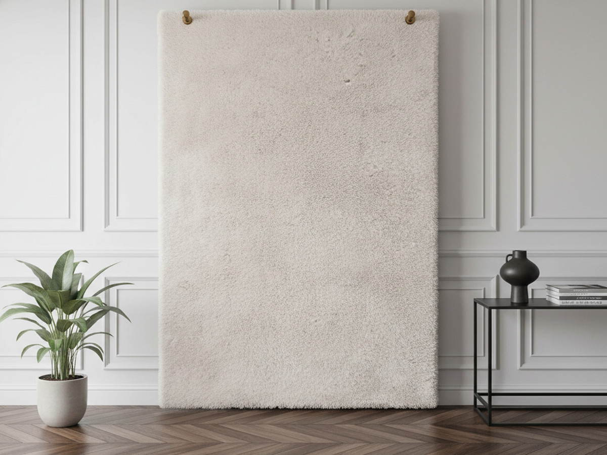 Tapis poils long COLBY uni