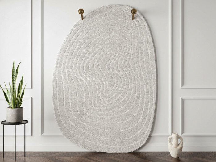 Tapis CROISIC motif géometrique