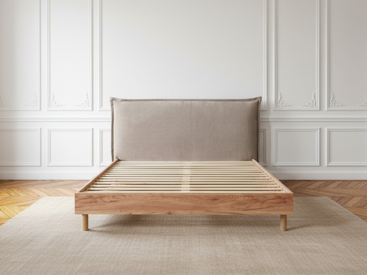 CHARLIE bed met massieve lattenbodem