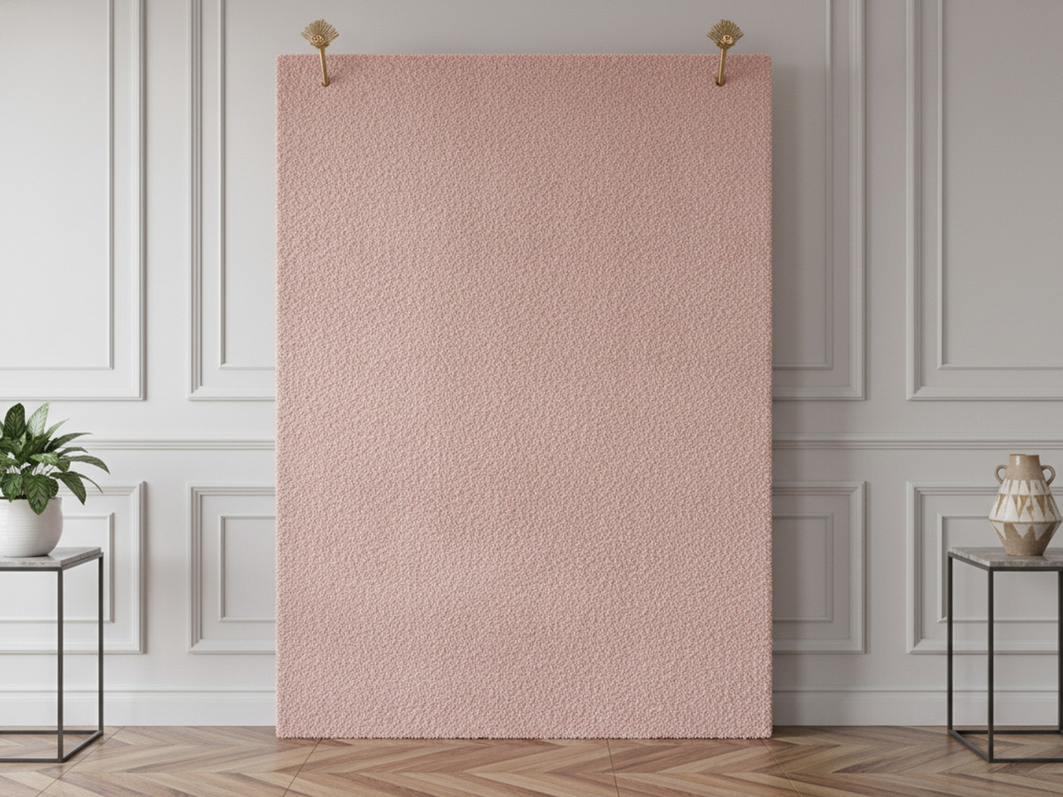 Wasbaar laagpolig vloerkleed MIREILLE effen