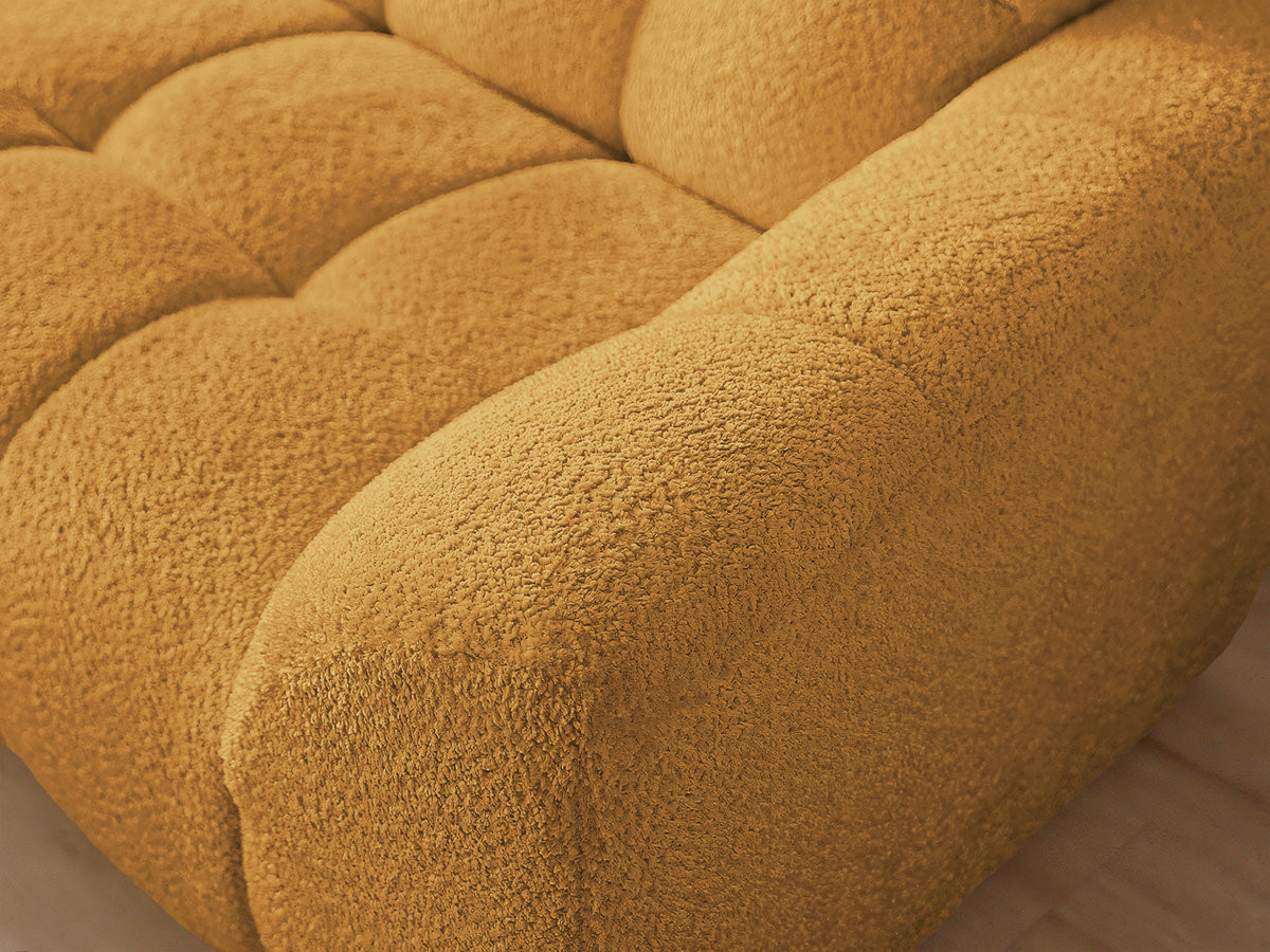 JAYA vaste hoekbank in chenillestof