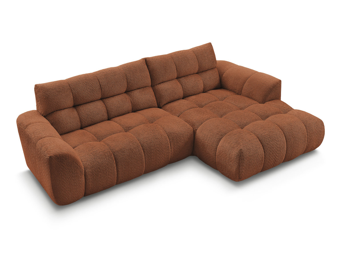 JAYA vaste hoekbank in chenillestof