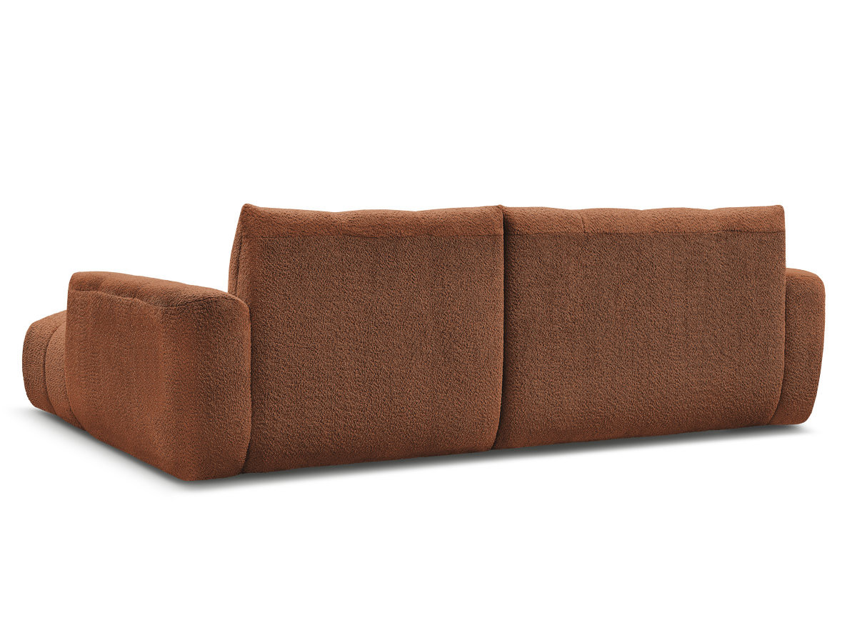 JAYA vaste hoekbank in chenillestof