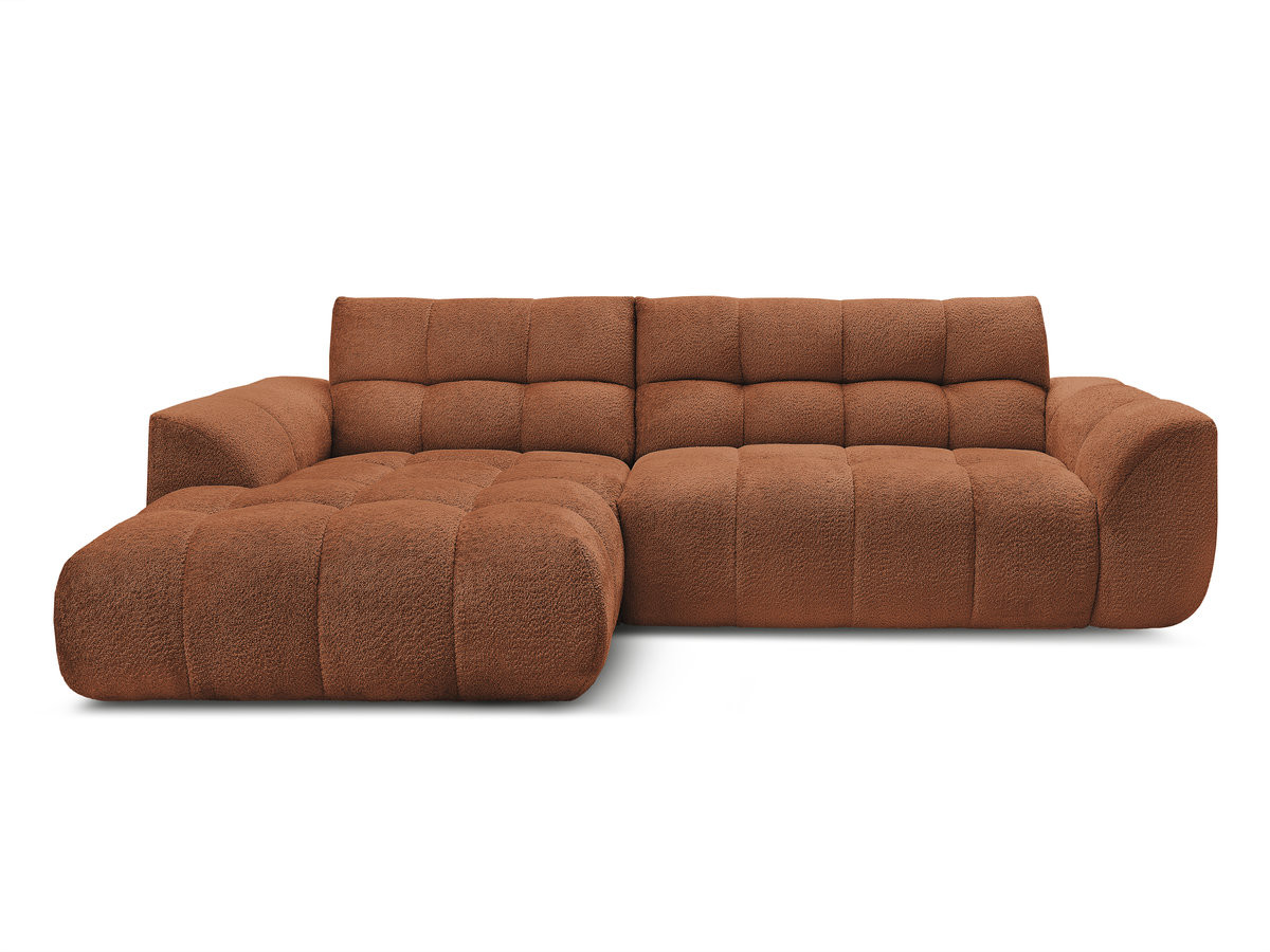 JAYA vaste hoekbank in chenillestof