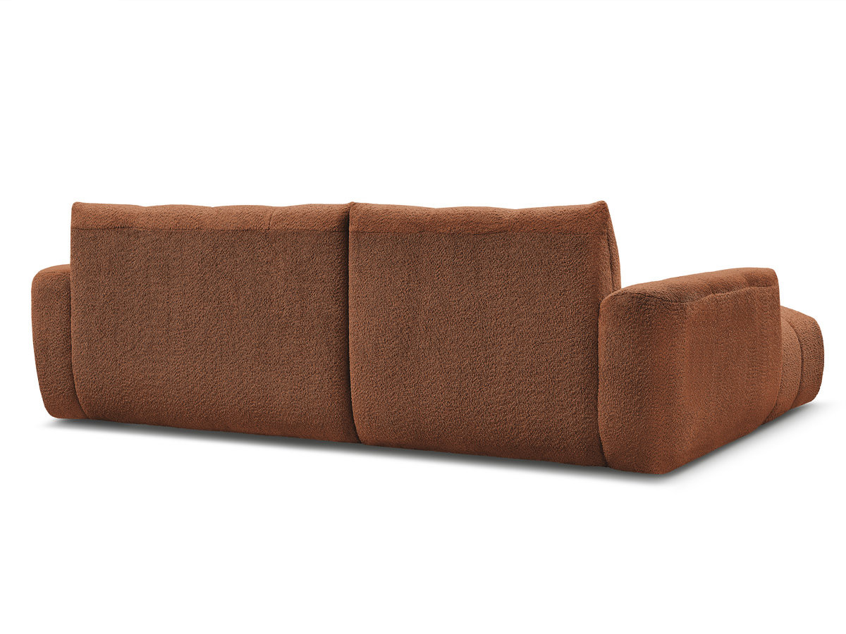 JAYA vaste hoekbank in chenillestof