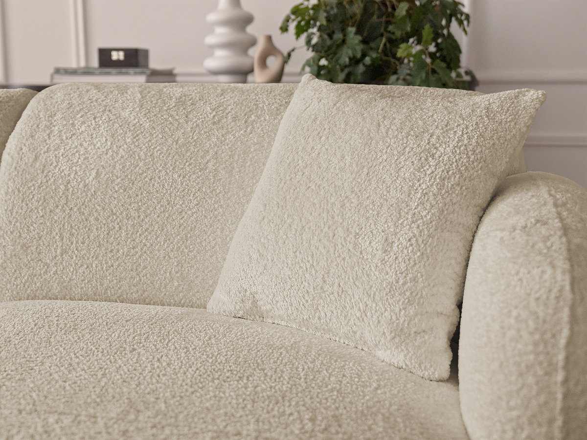 ANDA modulaire vaste panoramabank met 3 fauteuils, 1 chaise longue, 2 hoekelementen en 1 poef.