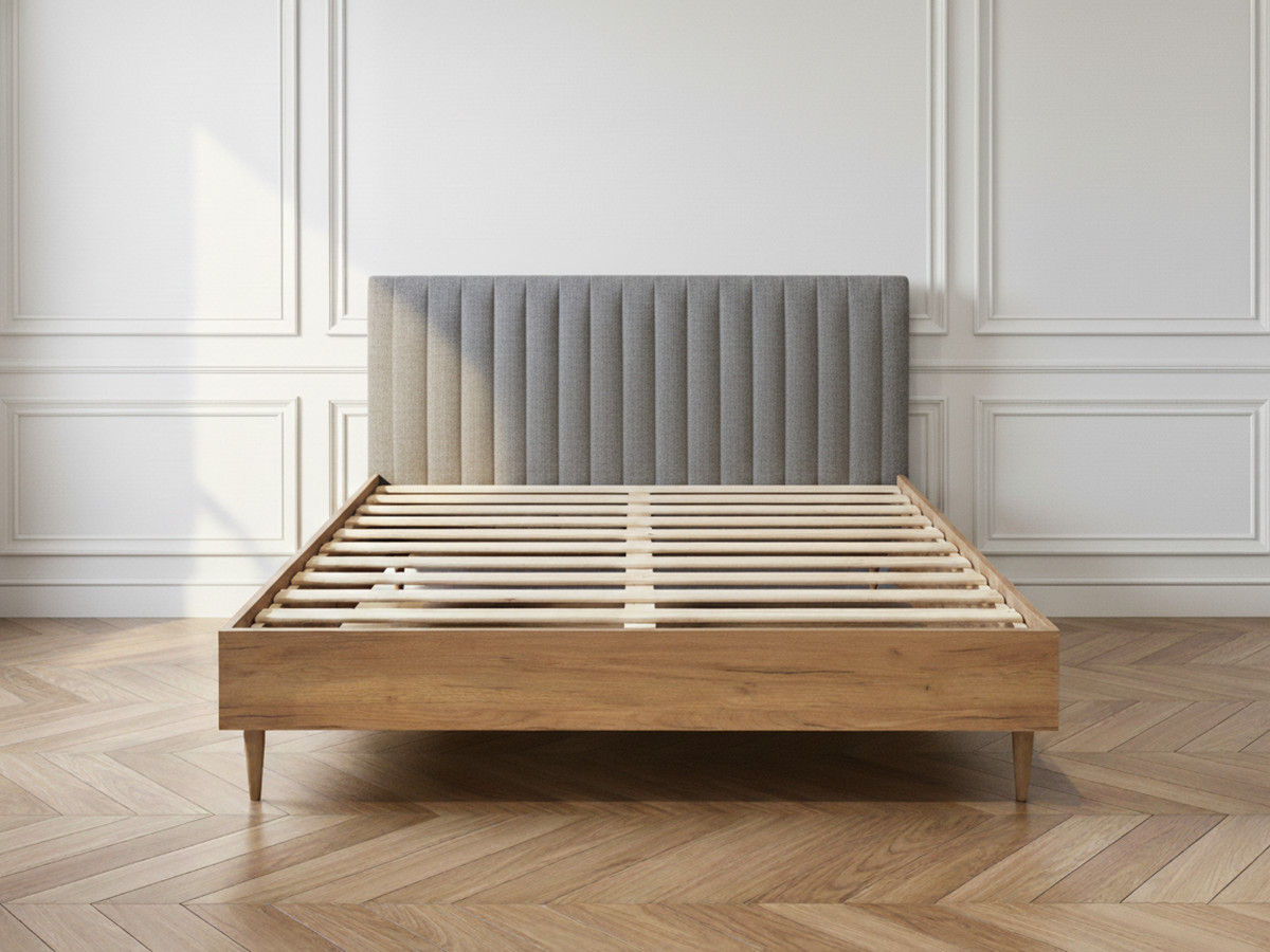 Lit OCEANE avec lattes massives