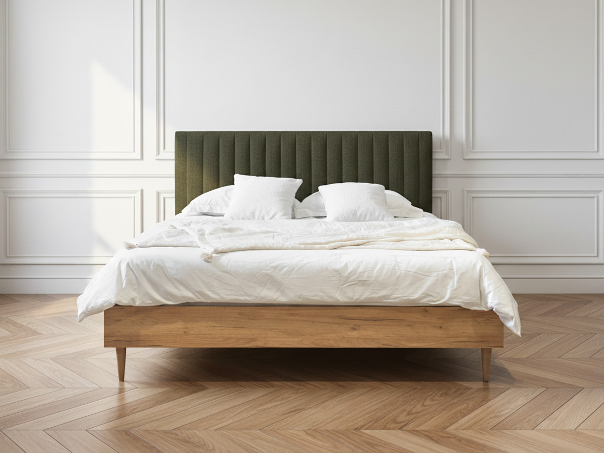 Lit OCEANE avec lattes massives