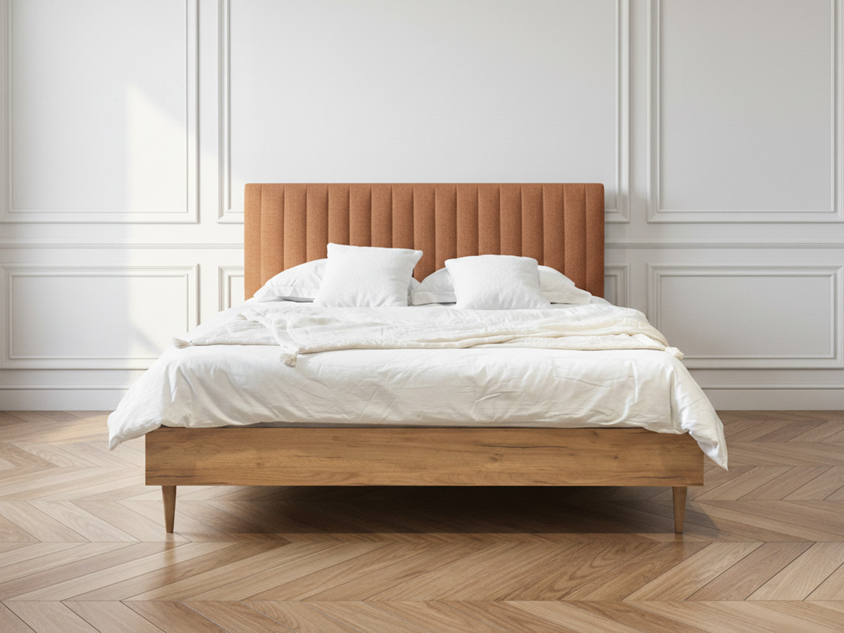 Lit OCEANE avec lattes massives