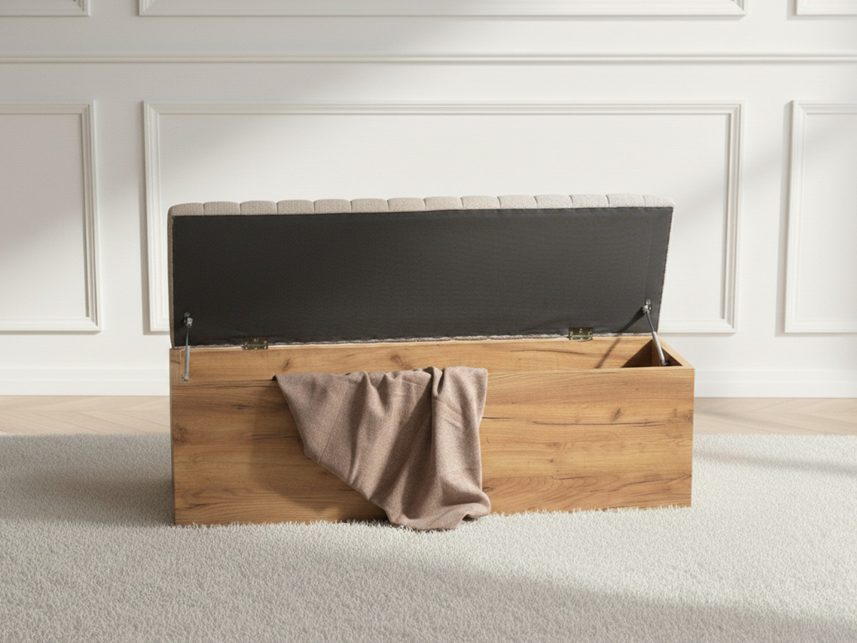 Bout de lit OCEANE beige — vue 5