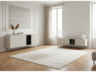 Ensemble ESPERA avec buffet 194 cm + meuble TV 194 cm avec LEDS