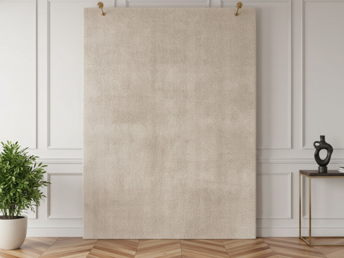 Tapis poils courts lavable SIMEO uni