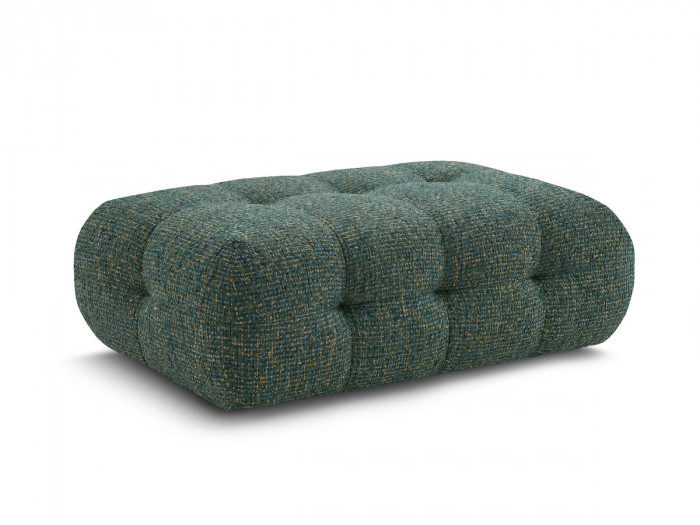 Pouf grand LAURA tissu chiné
