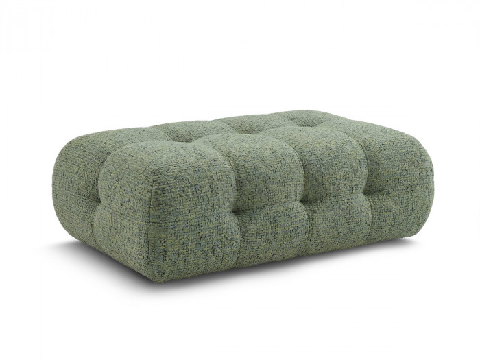 Pouf grand LAURA tissu chiné