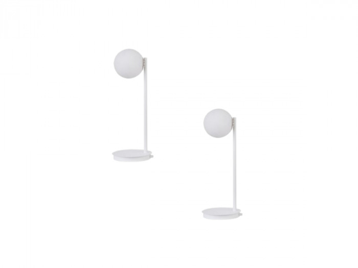 Lot de 2 lampes de chevet SIK en acier